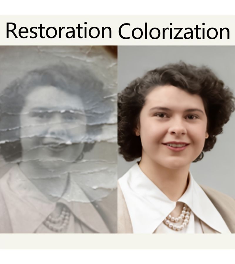 Old Photo Restoration Kit 4 Inches Black And White For Blurry Cracked Discolored Peeling Faded Damaged Photos - Image 4