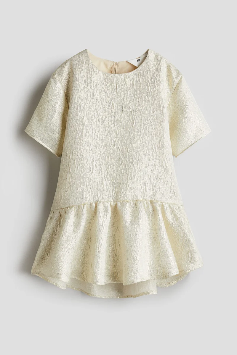 اتش اند ام Jacquard-Weave Dress