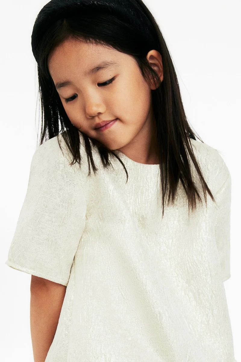 H&M Jacquard-Weave Dress