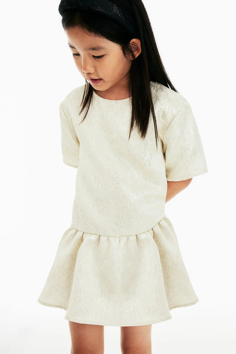 H&M Jacquard-Weave Dress