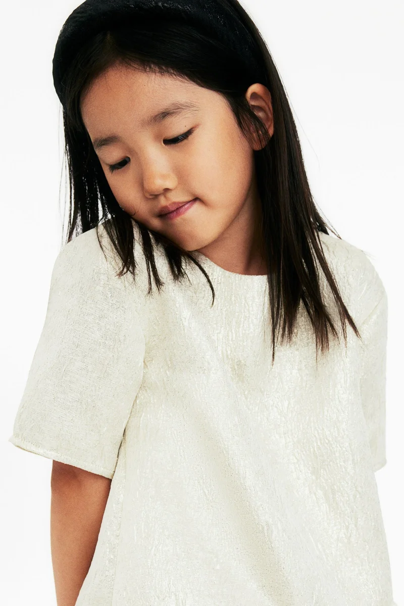 H&M Jacquard-Weave Dress
