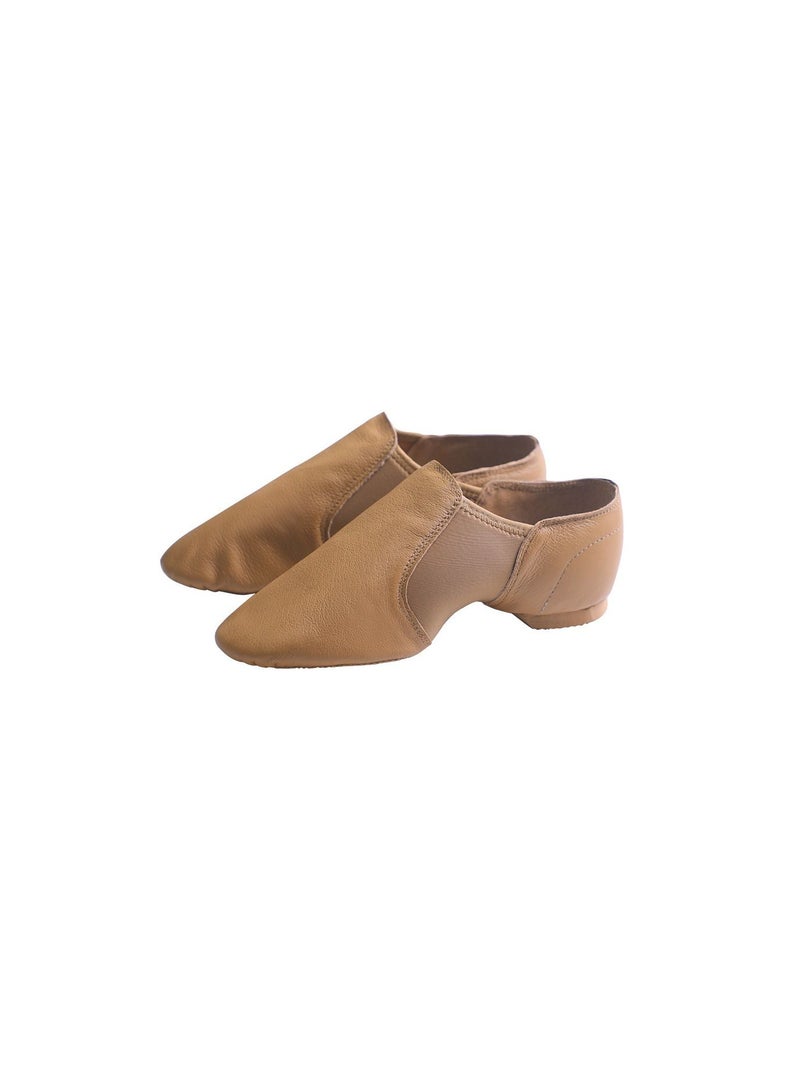Loquat Women Soft Sole Training Dance Shoes Brown 