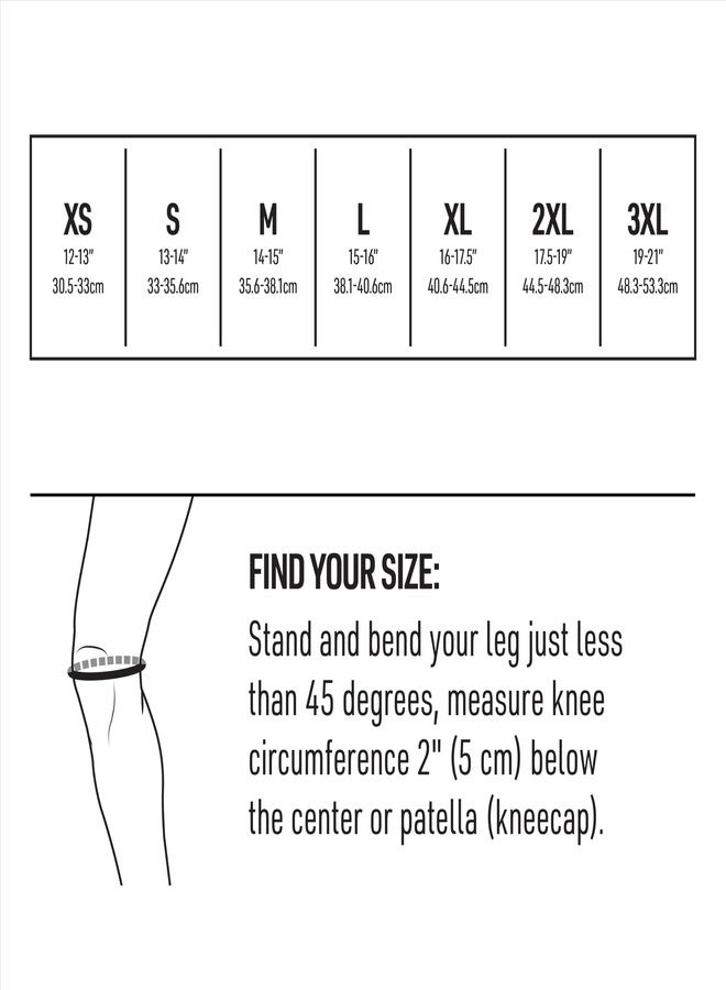 McDavid 425 Ligament Knee Support (Black, X-Large) - Image 5