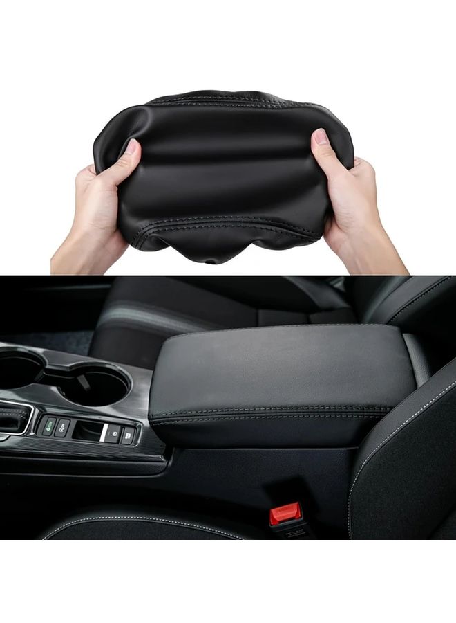 2022 2023 2024 2025 Civic CVT Armrest Cover Protective Sleeve Storage Box Black With Stripes - Image 4