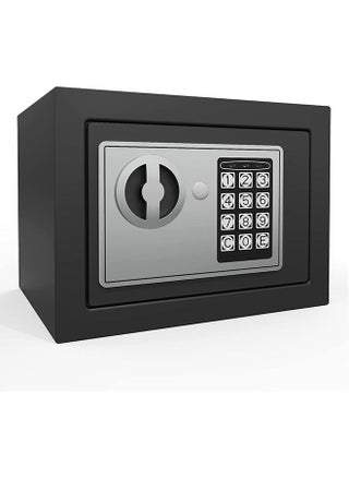 Safe Box, Digital Electronic Security Keypad Mini Small Safes with Grey Safe and Lock Box for Home Office Travel Business Use, 0.236 Cubic Feet Black - pzsku/ZA5A1ED6BB9704FC14F71Z/45/_/1683613139/beeb48ea-9a13-4000-8547-9c34d063e475
