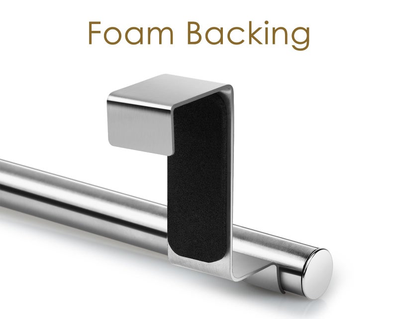 DS.DISTINCTIVE STYLE DS. DISTINCTIVE STYLE Kitchen Towel Holder Over Cabinet Door Towel Bar 2 Pieces Stainless Steel Kitchen Towel Hanger - Image 3