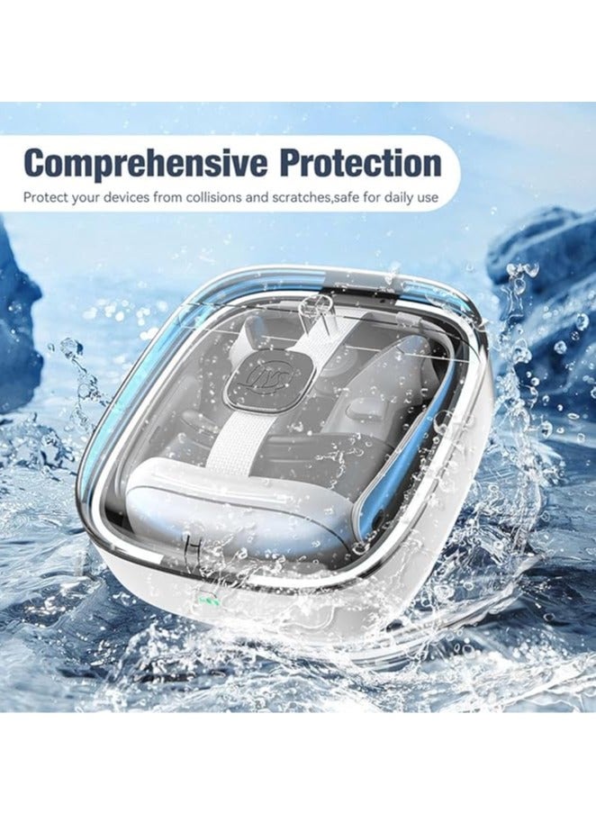 قاعدة شحن لميتا كويست 3 مع أضواء RGB، قاعدة شحن لنظارة الواقع الافتراضي ميتا كويست 3، قاعدة عرض لنظارة الواقع الافتراضي ميتا كويست 3 مع أضواء LED لاكسسوارات ميتا كويست 3 - Image 5