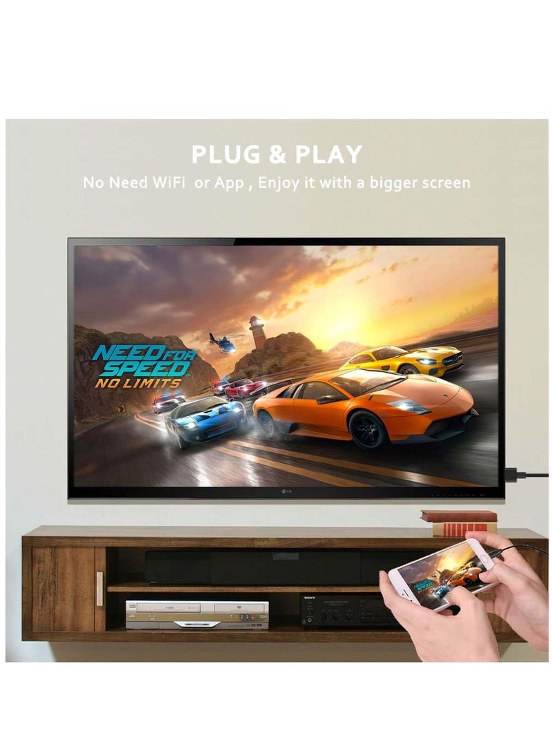 4K HDMI Adapter MHL Converter Cable for iPhone 15 Pro Max Samsung Galaxy USB Type C Android Phones to TV Projector Monitor - Image 4