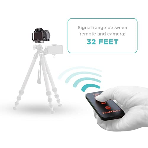 Foto&Tech IR Wireless Remote Control with Video Photo Modes Compatible with Sony A7R IV III II A7III A9 A7 A7R A7S A6600 A6500 A6400 A6300 A6000 A65 A77 A99 A900 A700 A580 NEX-7 NEX-6 (2 Pieces) - Image 4