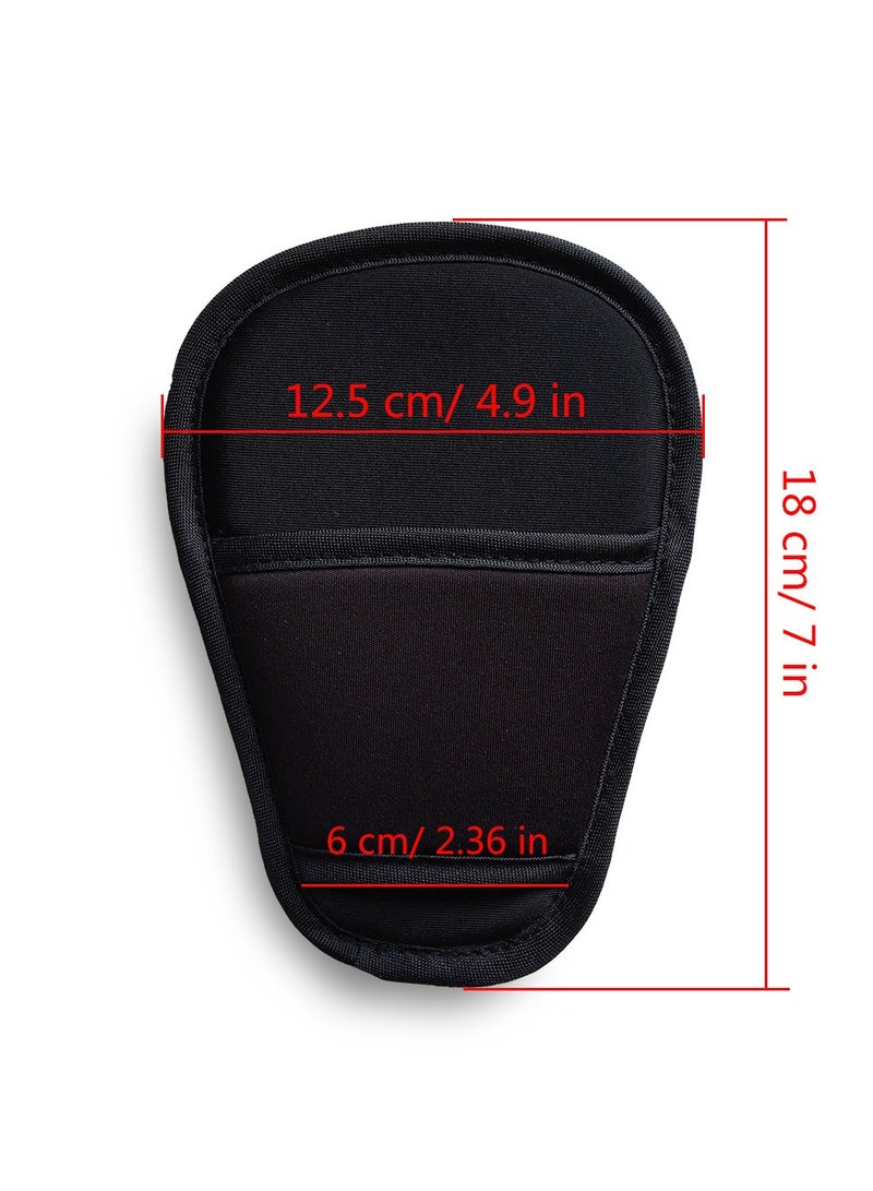 3 Pieces Baby Stroller Car Seat Strap Covers and Crotch Pad Combo, Universal Soft Seat Belt Strap Covers for Newborns Infants Kids Child, Pushchair Seat Belt Covers  - Image 3