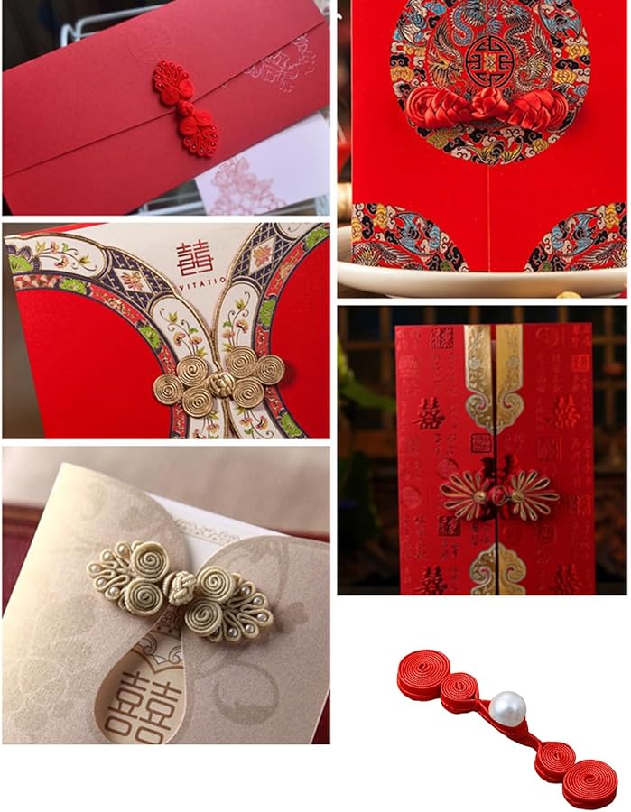 Chinese Knot Frog Buttons For Cheongsam Cardigan Sweater Scarf Closure Fasteners - Image 3