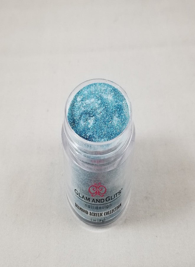 Glam Glits Acrylic Powder 1 oz Icey Blue DAC54