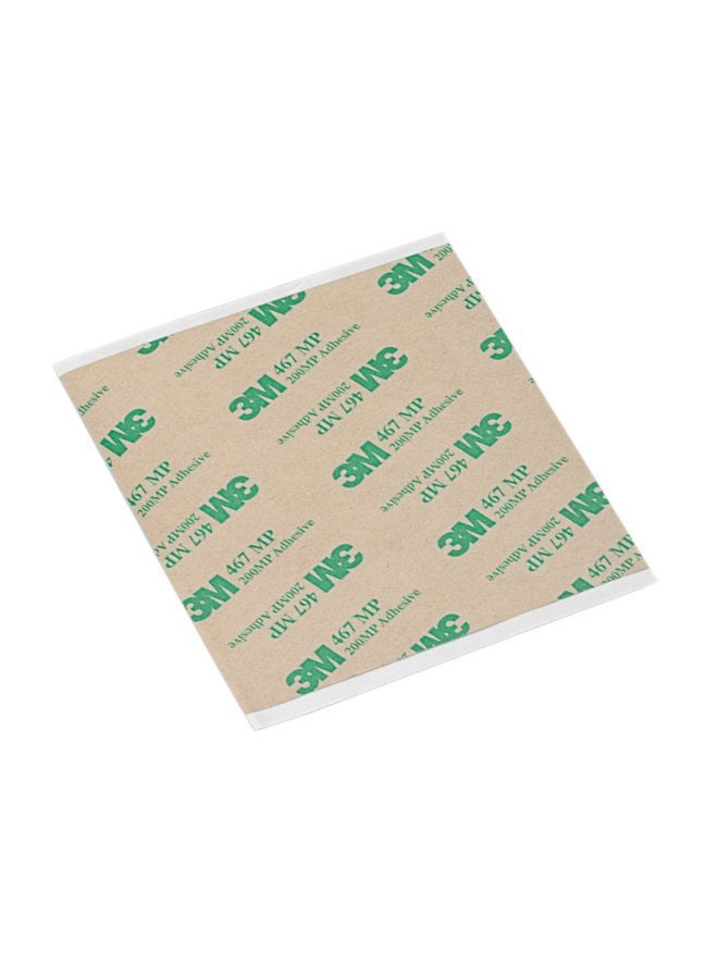 3M 12X12-12-467MP Adhesive Transfer Tape 467MP, 12" Wide, 0.33 yd. Length, Clear (Pack of 12) - Image 1