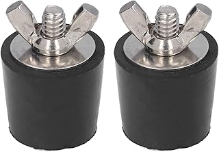 CHICIRIS Pool Rubber Plugs, 2 Pack Swimming Pool Return Line Plugs Winterizing Tapered Plugs, 1" - Image 1