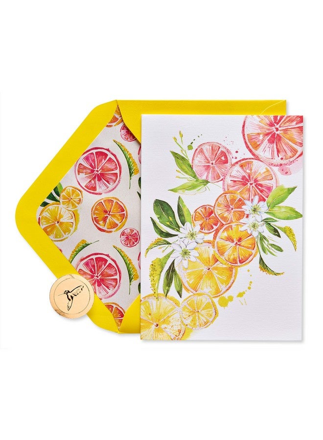 Papyrus Blank Card (Ombre Fruit) - Image 1