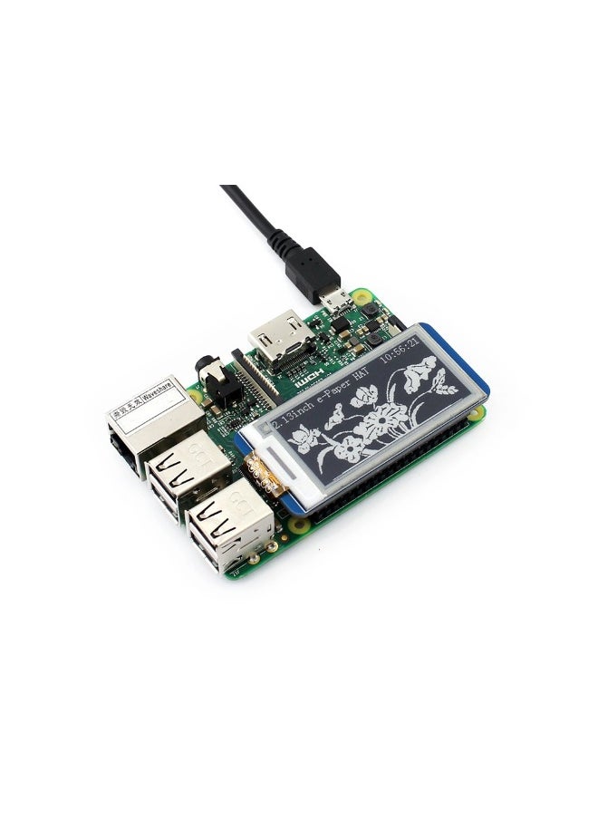 Waveshare 250x122 Resolution 213 Inch ePaper Display HAT EInk Screen LCD Module SPI Interface with Embedded Controller for Raspberry Pi 2B 3B 3B 4B Zero Zero WArduiSTM32Jetson Nano  - Image 3