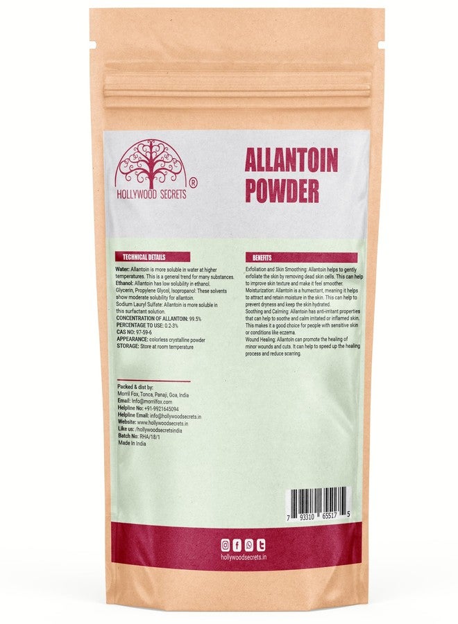 Hollywood Secrets Pure Allantoin Powder 100gm - Image 2