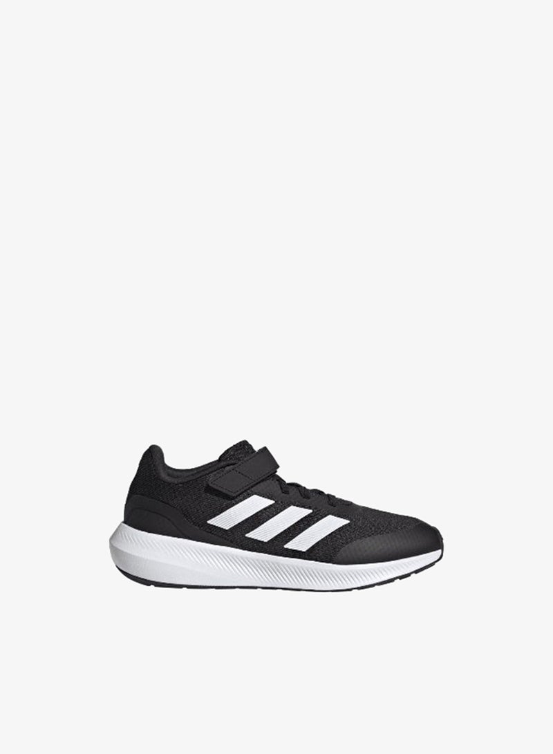 adidas Runfalcon 3.0 El K Black Running Shoes 10K - Image 2