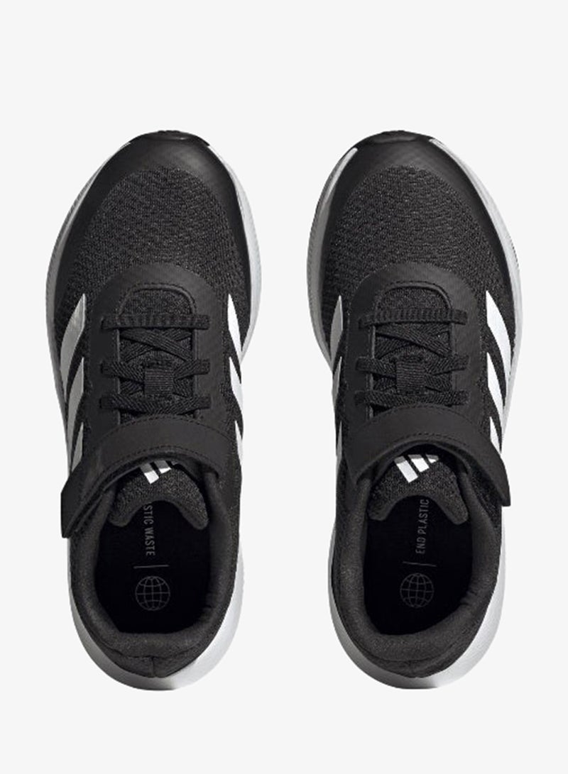 adidas Runfalcon 3.0 El K Black Running Shoes 10K - Image 3