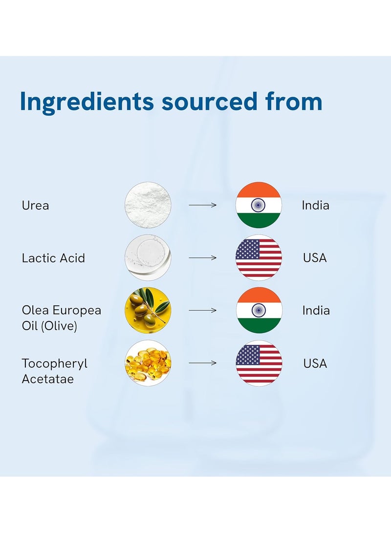 Be Bodywise Foot Cream Roll On 50ml | For Dry & Cracked Heels | With 2% Lactic Acid, Olive Oil & Vitamin E | Helps Repair and Moisturise Cracked Heels - Image 3