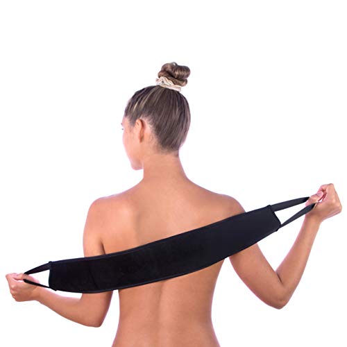 Beauty by Earth Self Tanner Back Applicator  Ultra Soft Sunless Tanning Applicator for the Perfect StreakFree Fake Tan Velvety Soft Tanning Lotion Applicators Reusable Use With Any Self Tan Product