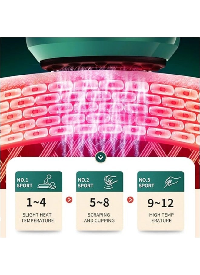 Generic - Cupping Therapy Device Cupping Therapy Set Smart Body Gua Sha Tool Smart Cupping Therapy Massager Lightweight Design - Image 1