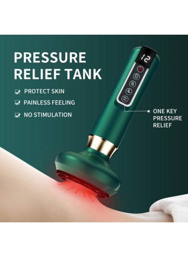 Generic - Cupping Therapy Device Cupping Therapy Set Smart Body Gua Sha Tool Smart Cupping Therapy Massager Lightweight Design - Image 1