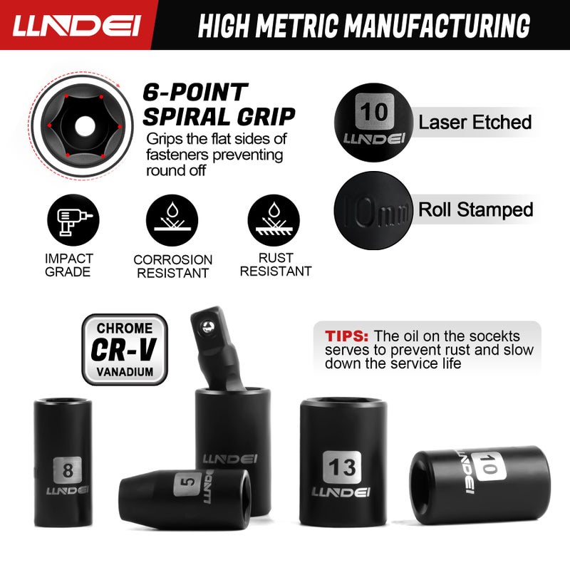 LLNDEI 31Pcs Electric Screwdriver, 4V Cordless Screwdriver Rechargeable with Bits & 1/4" Sockets, Power Screwdriver with Extension Bar, Adapters and Universal Joint. - Image 5