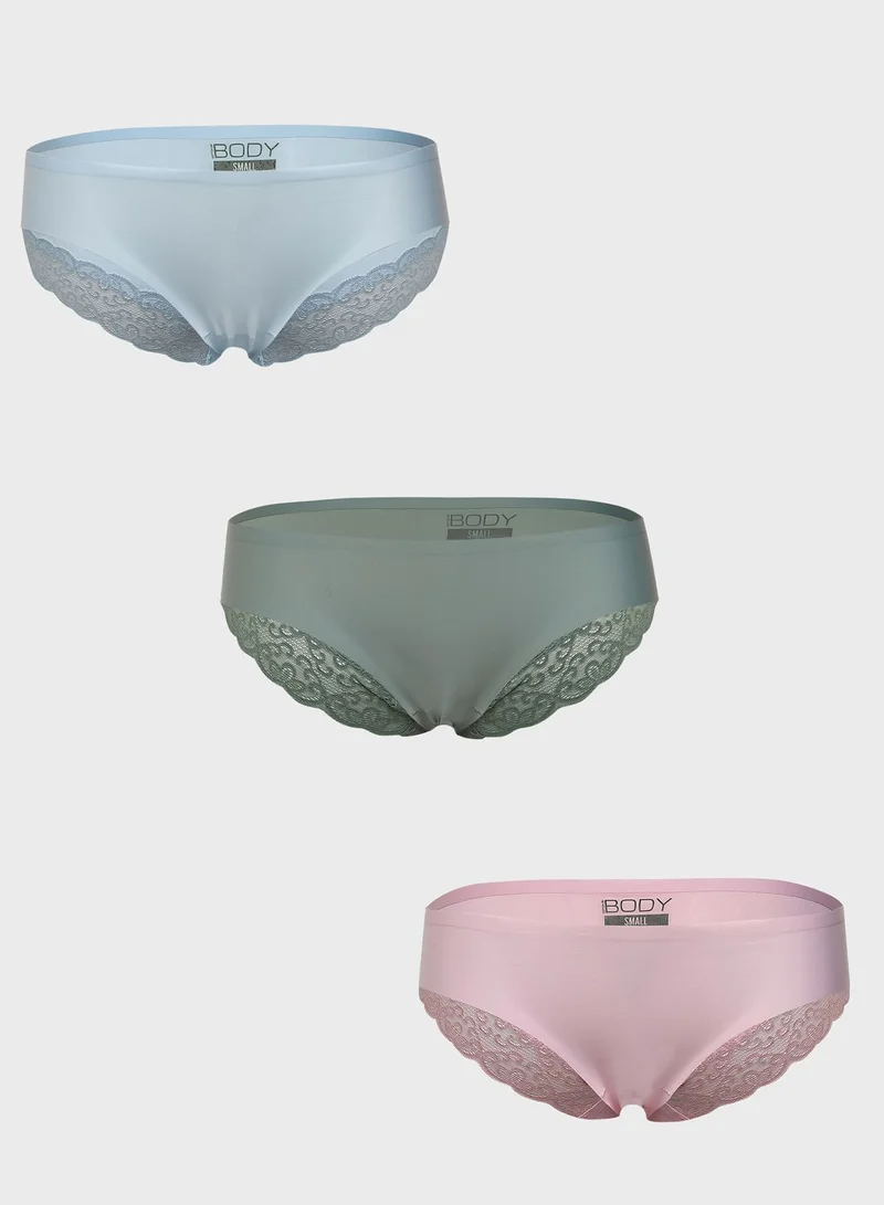 Cotton On Body 3 Pack Bikini Brief