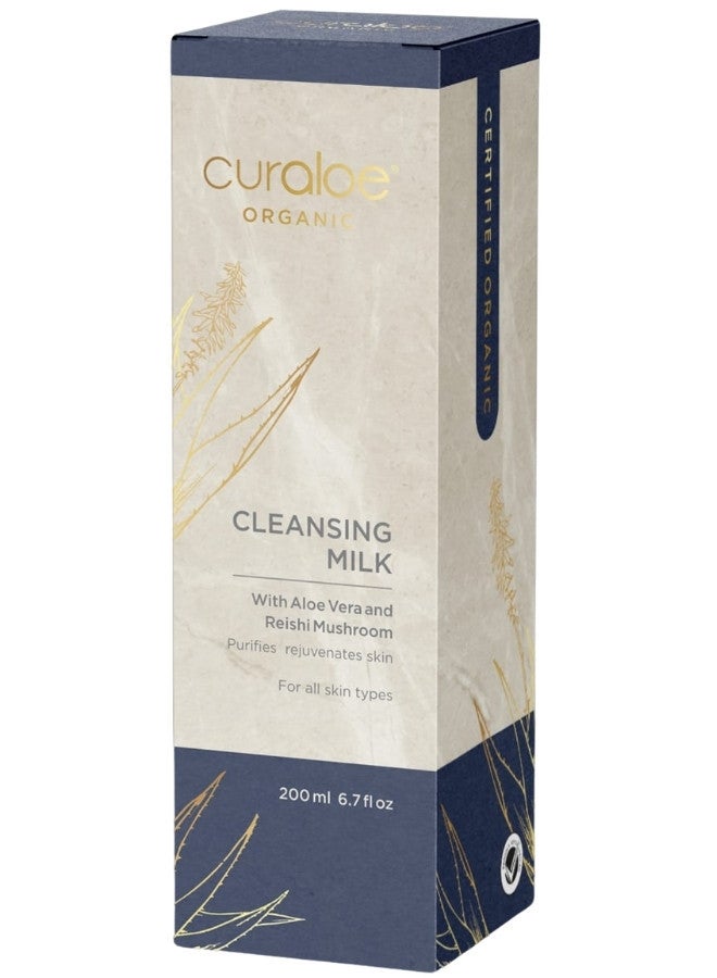 Curaloe Organic Aloe Vera Cleansing Milk 200ml - Image 3