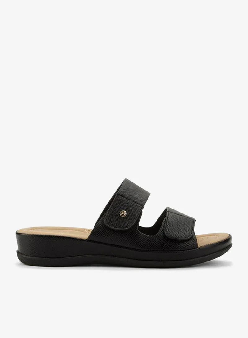 Flora Bella By Shoexpress Flora Bella Women Floral Textured Wedge Heel Sandals