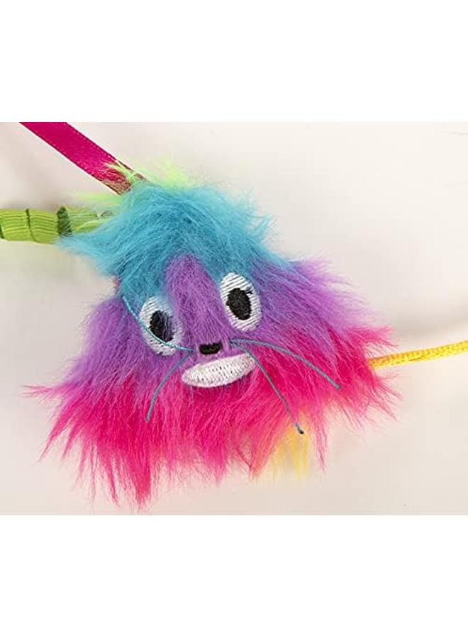 SmartyKat 2 Count Mouse Moods Emoji Wink Face And Rainbow Poop Plush Catnip Cat Toys Multi Color 2 Count - Image 3