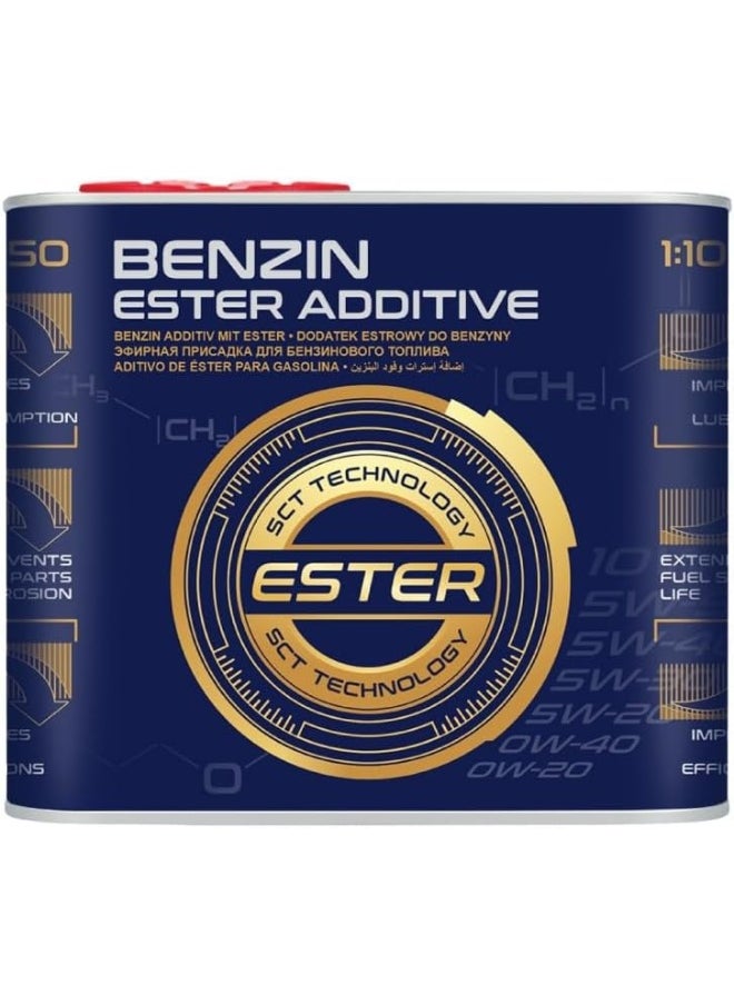 MANNOL MANNOL 9950 BENZIN Ester Fuel ADDITIVE 1:1000 Concentration Octane BENZIN Booster Imported from Germany 500 ML 