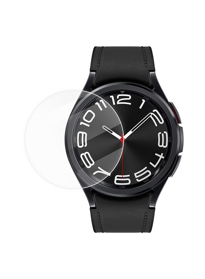 CATANES (for Samsung Galaxy Watch 6 Classic 43mm) Screen Protector Tempered Glass Anti-Scratch 9H Ultra-thin Screen Protector Protective Film Cover Accessories - Image 1