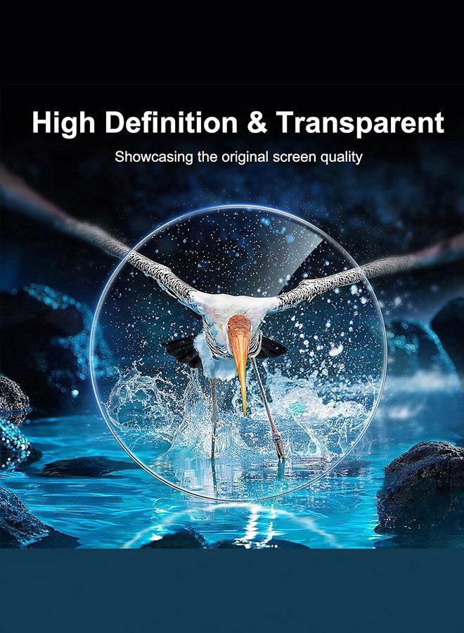 CATANES (for Samsung Galaxy Watch 6 Classic 43mm) Screen Protector Tempered Glass Anti-Scratch 9H Ultra-thin Screen Protector Protective Film Cover Accessories - Image 5