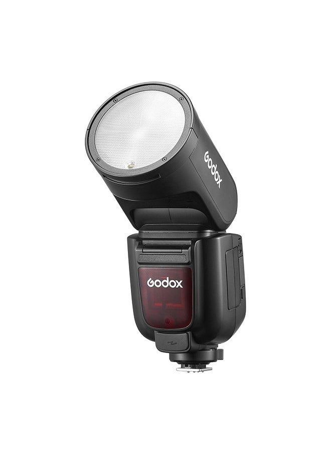 Godox - GODOX V1 PRO N Camera Flash 2.4G Wireless Speedlight 1/8000s HSS 1.3s Recycle Time with M/TTL Flash Mode Type-C Powered with Sub Flash Speedlite Compatible with Nikon Cameras - Image 1