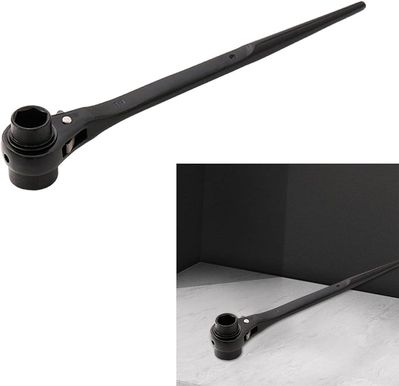 مفتاح شد سقالات فولاذي بمقبض دوار 22x24 لورشة المرآب والبناء - Image 3