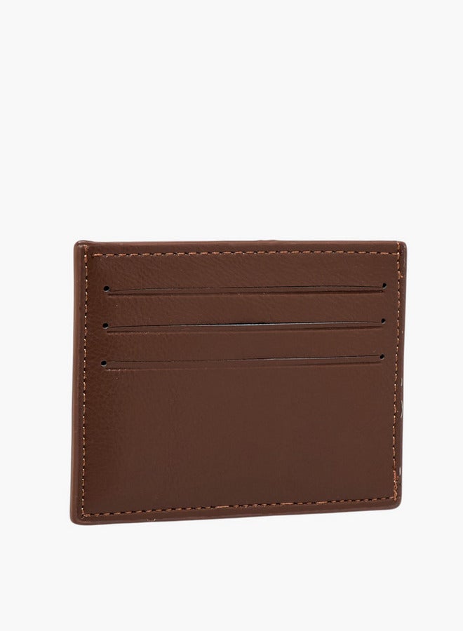 Lee Cooper Printed Card Holder with Open Top  - Image 2