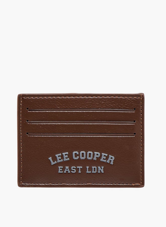 Lee Cooper Printed Card Holder with Open Top  - Image 1