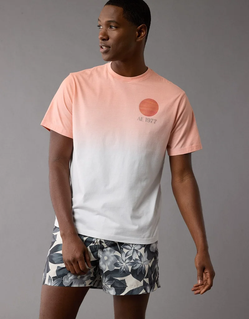 امريكان ايجل تي-شيرت بطبعة شعار