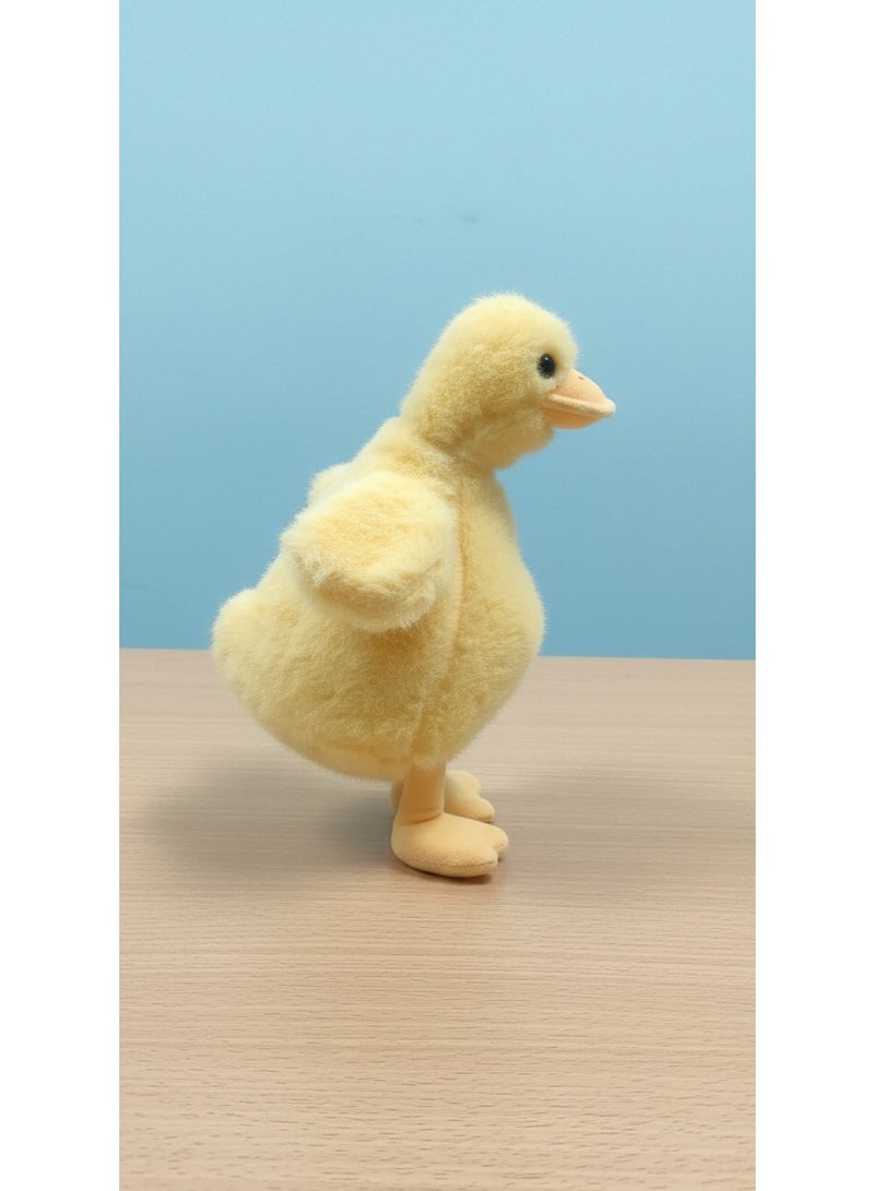 Fluffy Yellow Duck Plush Toy - Image 3