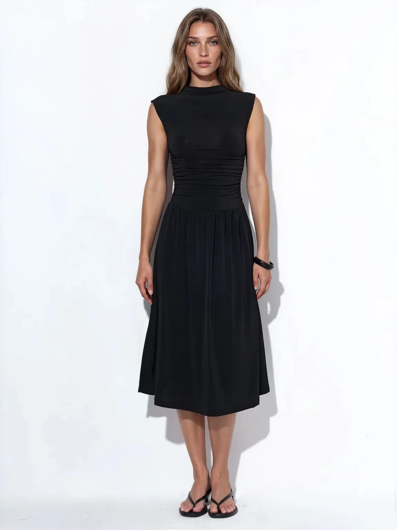 Busem BUSEM Sleeveless Jersey Maxi Dress