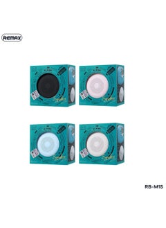 REMAX Outdoor Mini Bluetooth Wireless Original Speaker Blue  - Image 4