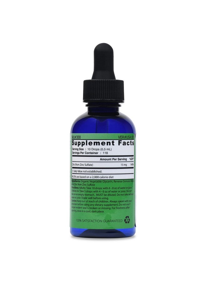 Good State Good State Liquid Ionic Zinc Concentrate Made with Vegetable Glycerin | 15 mg per Serving | 118 Servings | Immune Support | Vegan Friendly  - Image 2
