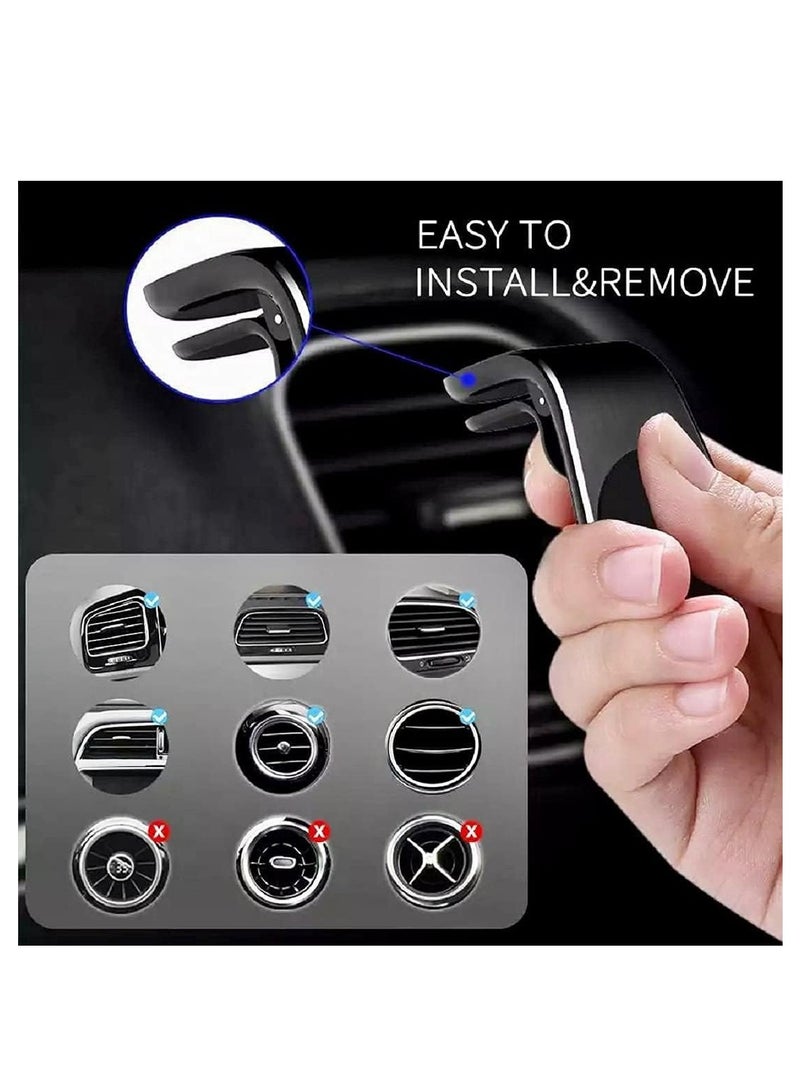 ELTRAZONE Magnetic Car Phone Holder Air Vent Mount Mobile Magnetic Clip Stand Cradle Compatible with iPhone 12 mini/12/12 Pro/12 Pro Max/11 Pro,S20 S10 S9 A70 Huawei P30 P20 Xiaomi & All Other Phones - Image 4