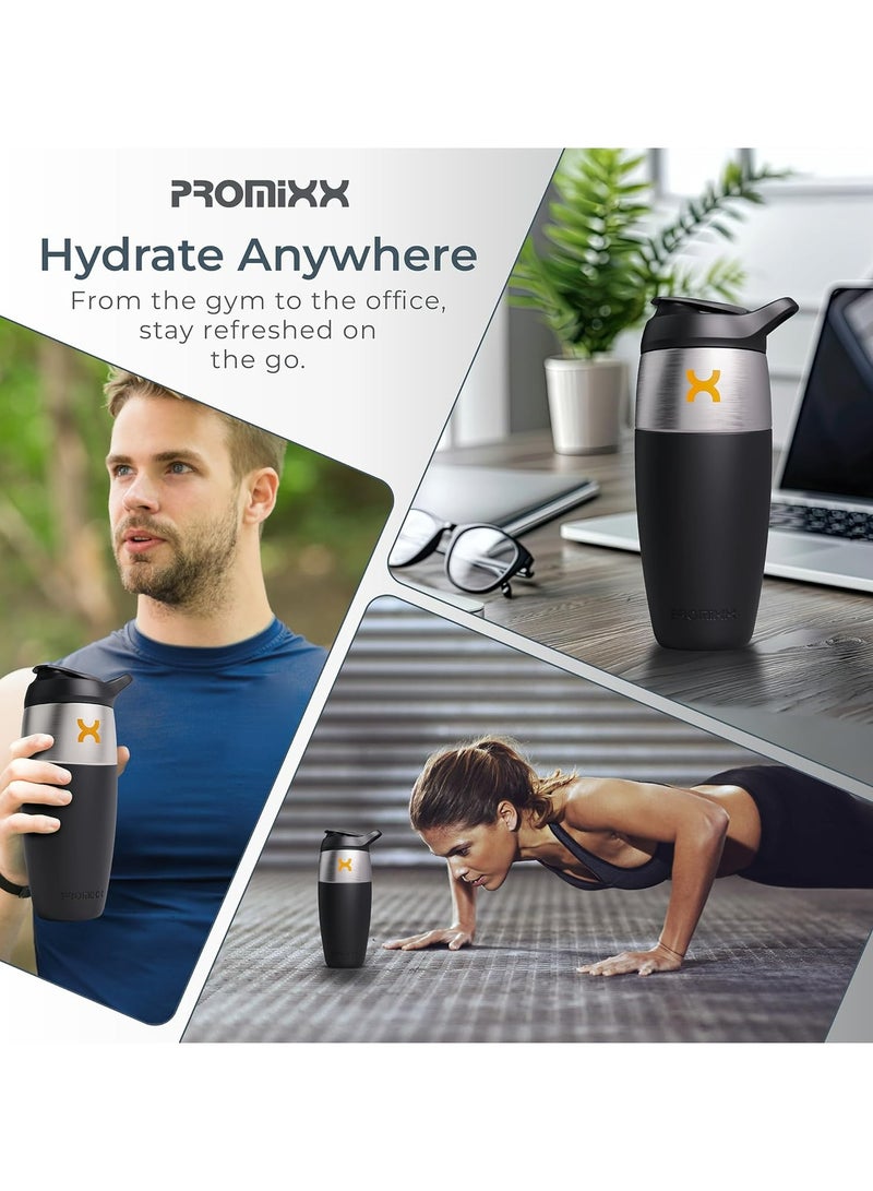 PROMIXX زجاجة خلط بروماكس بروسويت - ستانلس ستيل - 950 مل - Image 5