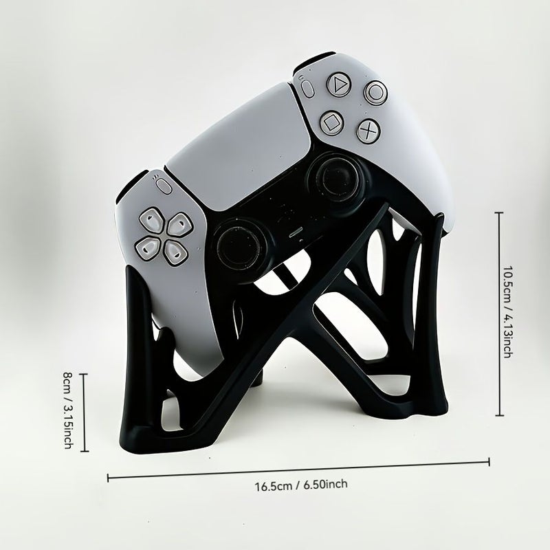 White 3D Printed PS5 Controller Stand Handmade Precision Display Bracket - Image 5