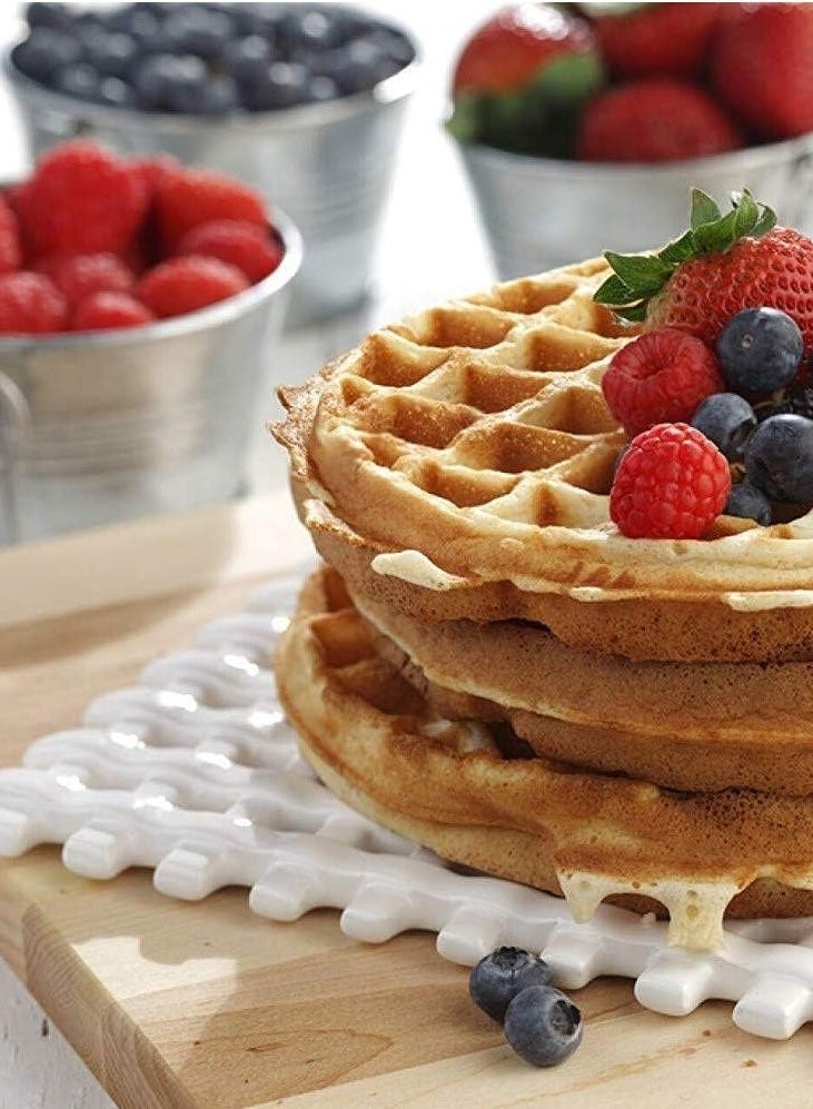 KIIUMI Mini Waffle Maker Machine for Snacks, Sandwich, Eggs, Easy to Clean - Image 4