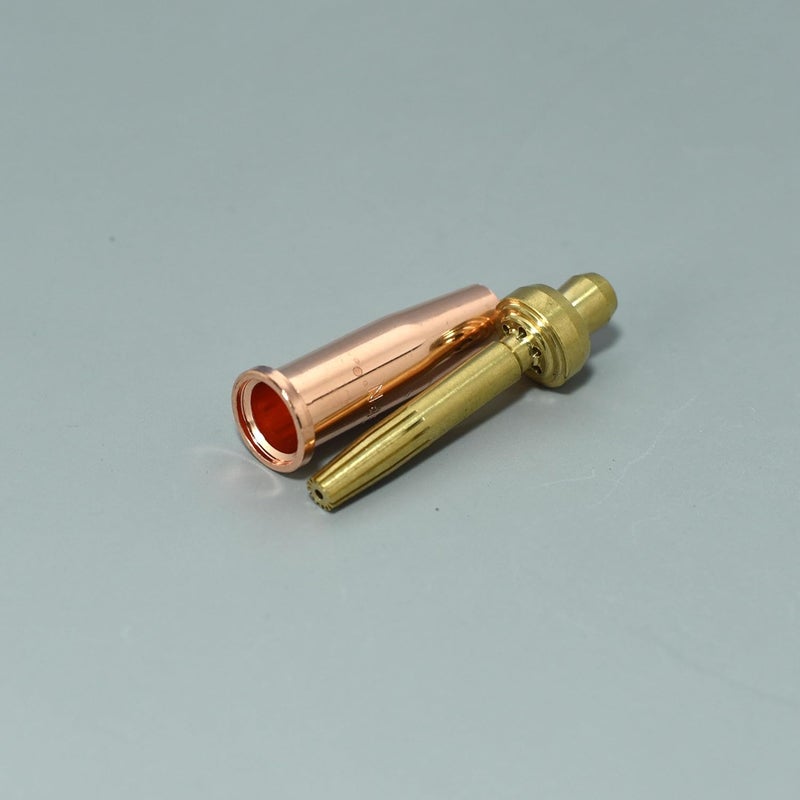 RIVERWELD Propane Natural Gas Cutting Tips 3-GPN Size 3 and 3-3-GPN Fit Victor-style Oxygen Oxyfuel Cutter Torch Made of Copper PK2 - Image 4
