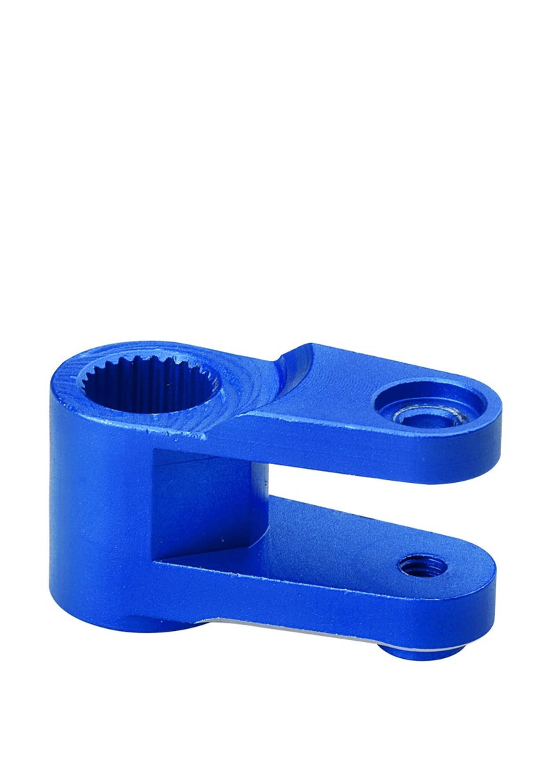 Hobbypark ذراع توجيه معدنية من الألومنيوم لـ Traxxas Maxx V1 V2 WideMaxx Stock Servo أزرق داكن - Image 2